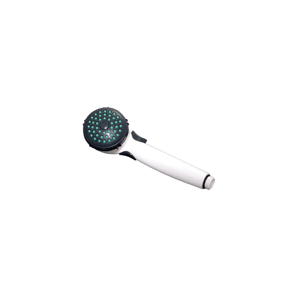 Shower Head, Handheld, Trickle Shut-Off, White - VALPF276038